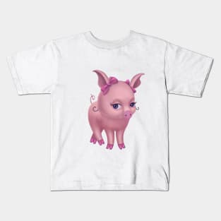 Miss Piglet Kids T-Shirt